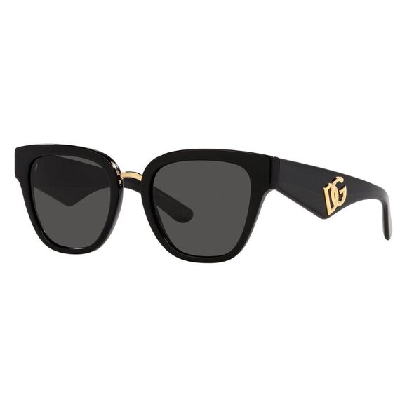 Dolce & Gabbana Accessories - New Dolce & Gabbana Black Butterfly DG4437 501/87 Sunglasses Women